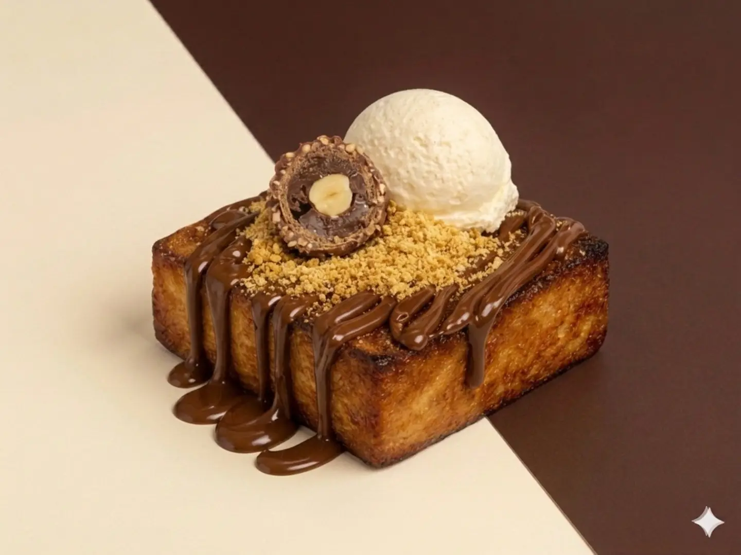 Chocolate Hazelnut Toast