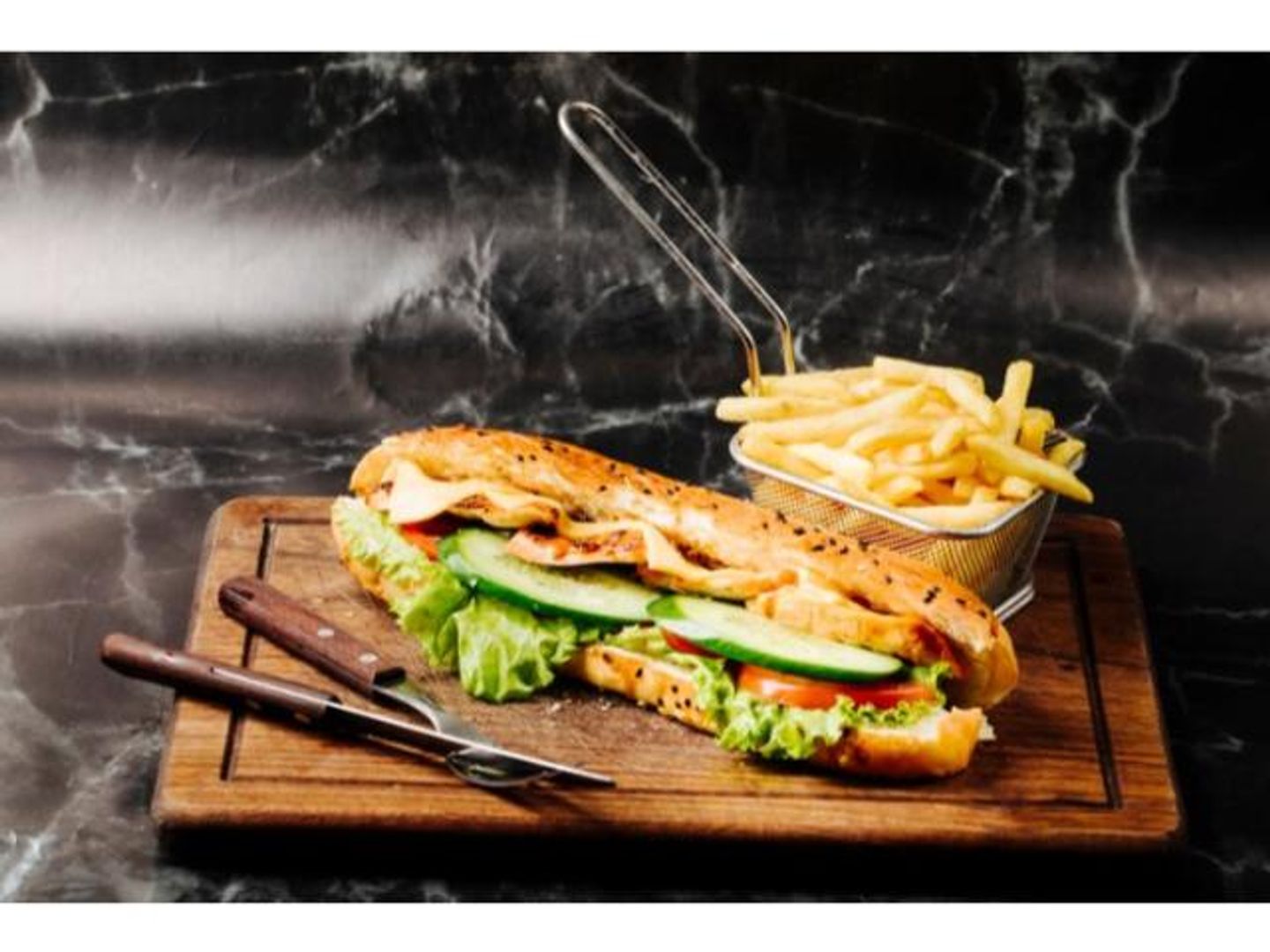 Grilled Chicken With Mushroom Sandwich