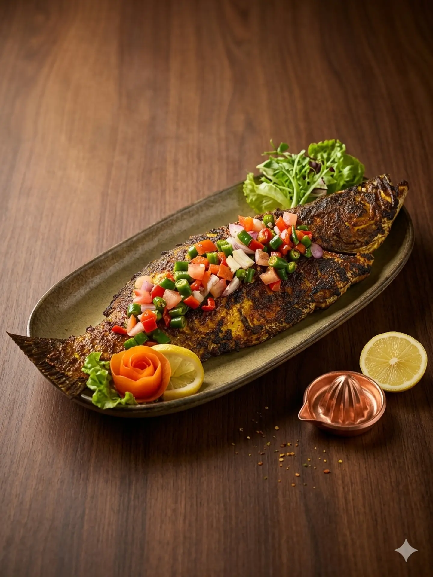 Grilled Fish With Dabu Dabu Chili