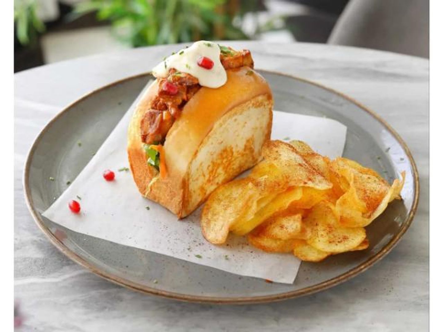 Brioche Hamsa Eggplant