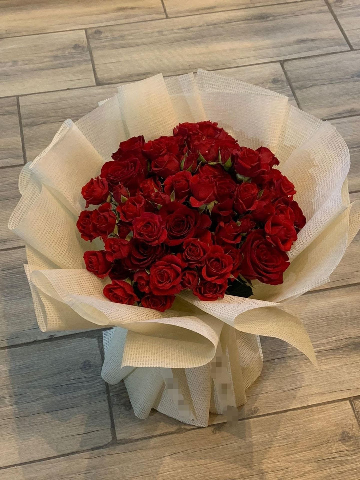 باقة ورد  احمر طبيعي2