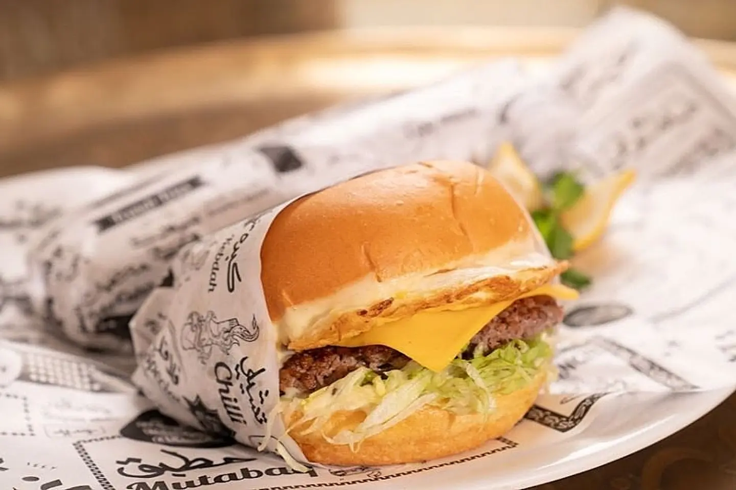 Mushroom Swiss Cheeseburger