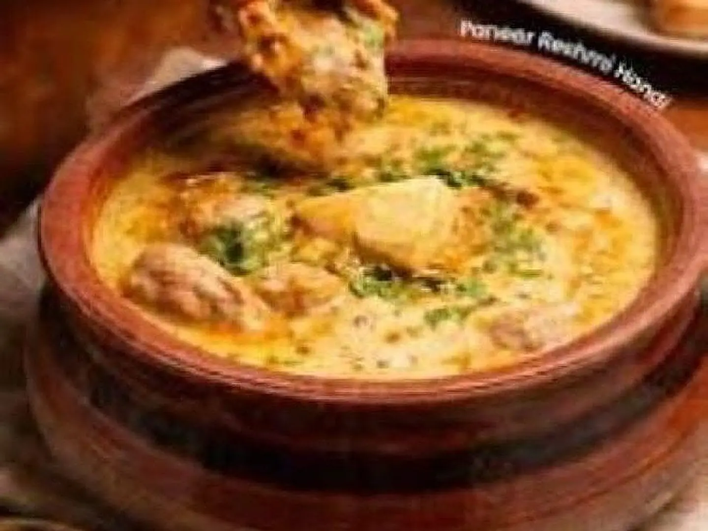Mutton Handi With Cheese