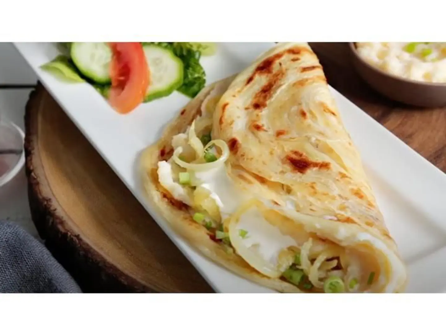 Omelette Paratha