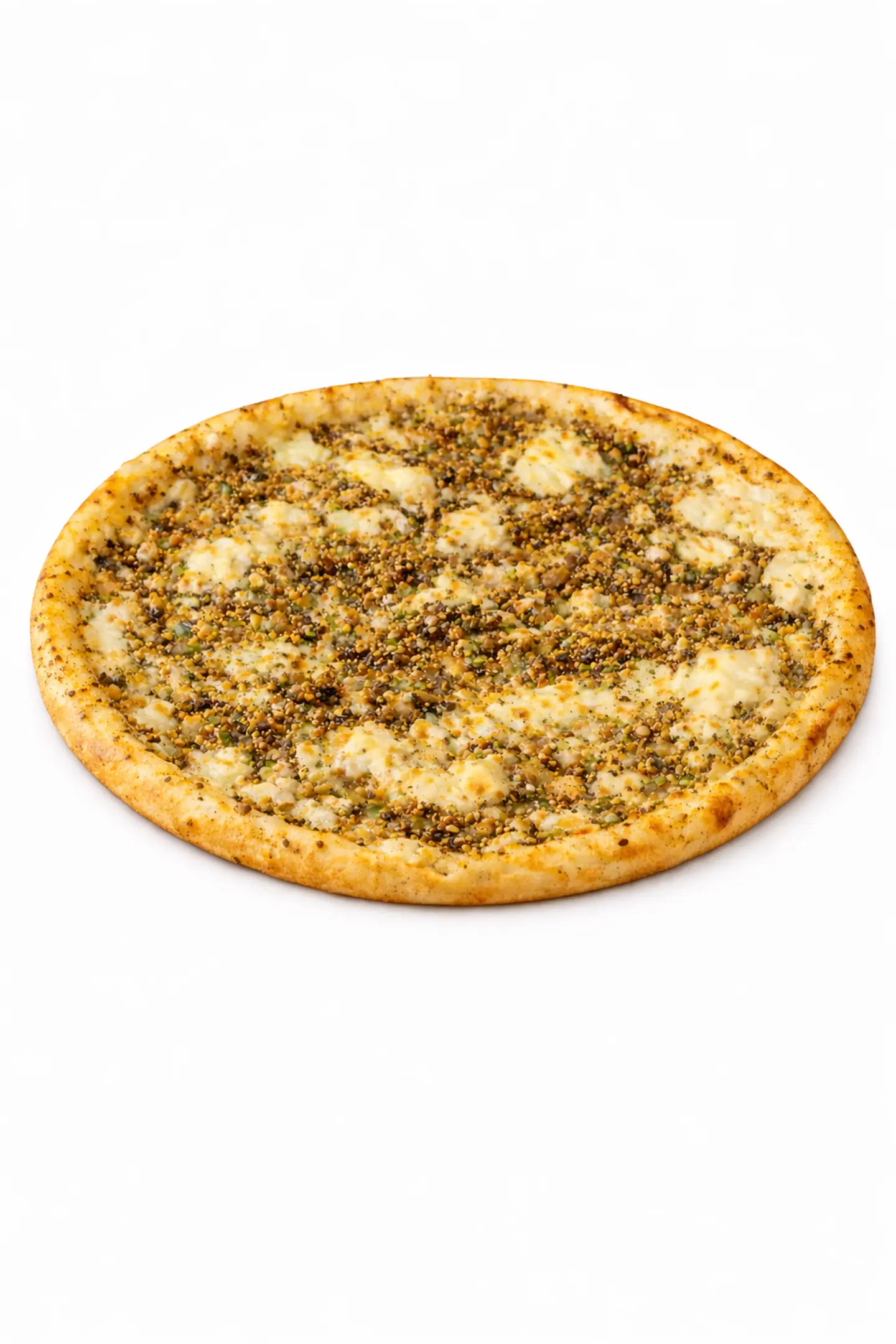 Cheese Labneh And Thyme Pizza