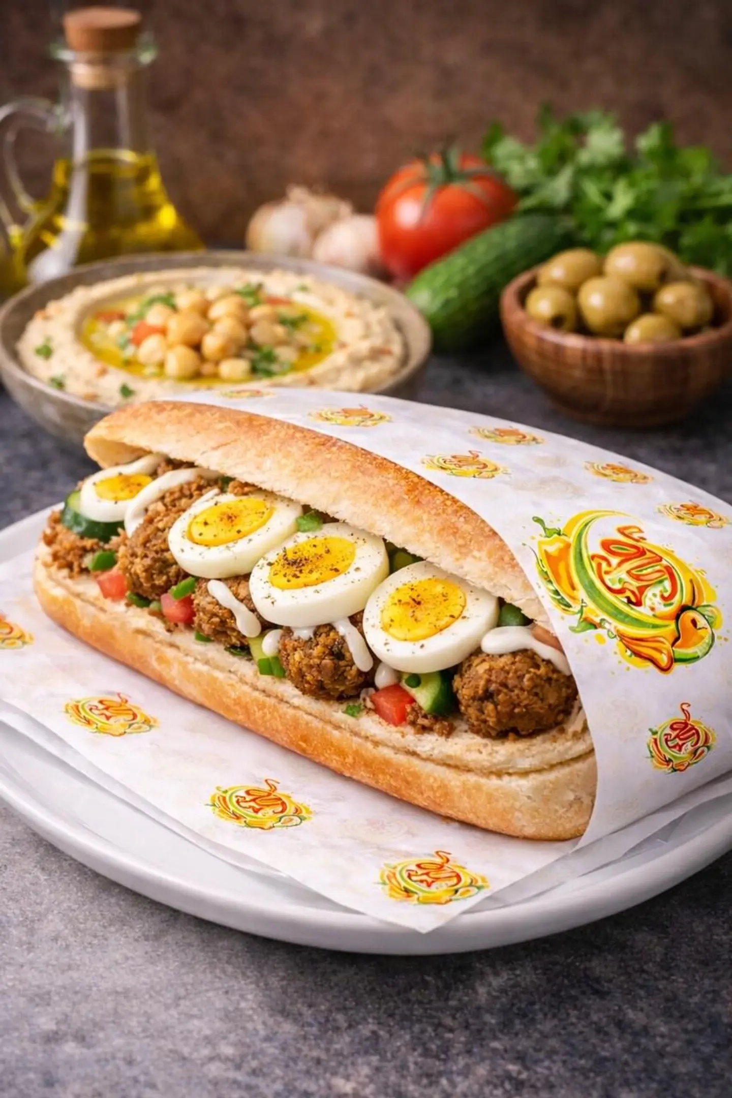 Falafel Sandwich