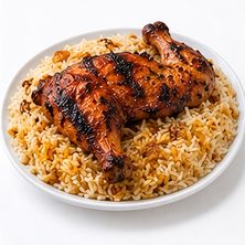 حبة دجاج على الفحم