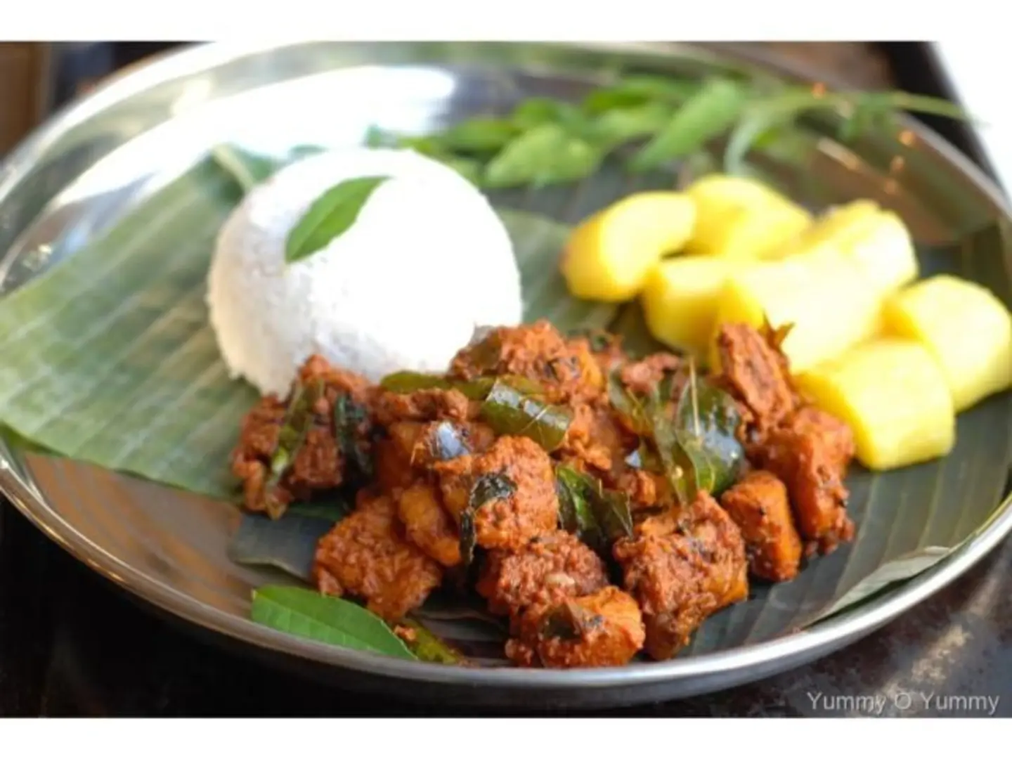 Chicken Puttum Chicken Curryum