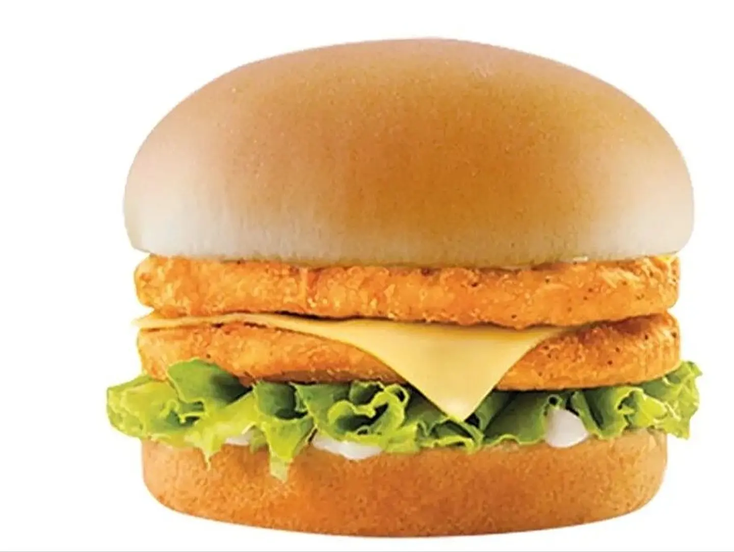 Double Grilled Chicken Burger