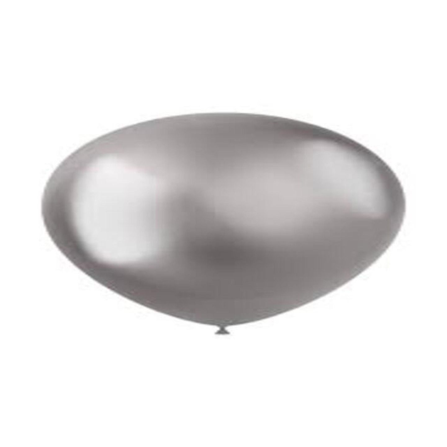 Silver Helium Balloon