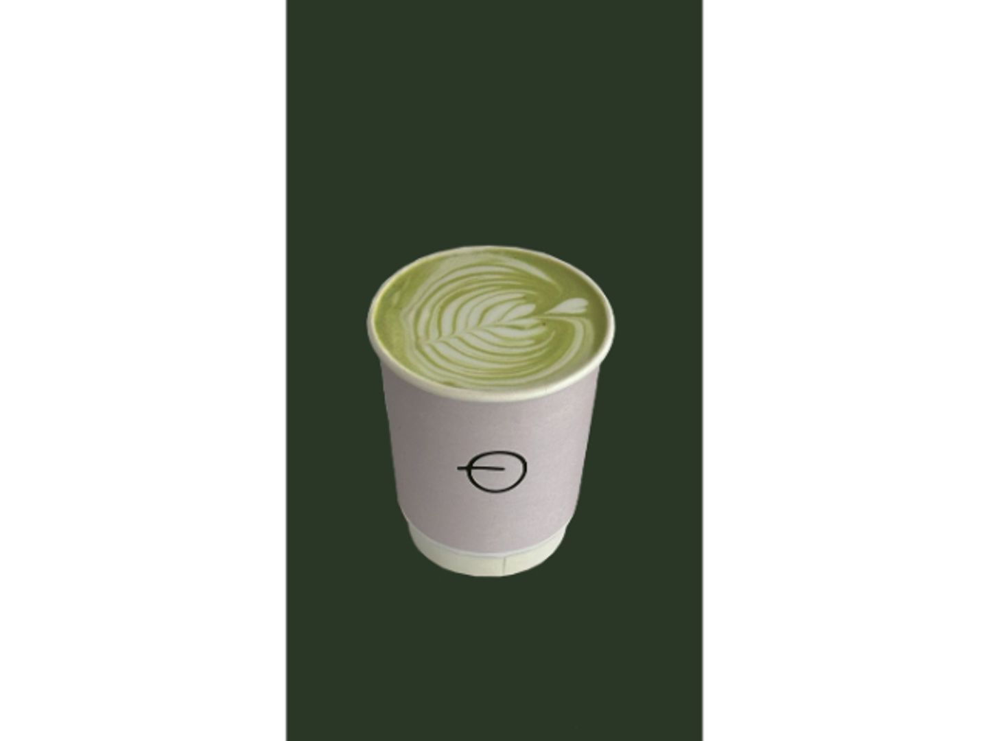 ‏Hot Matcha