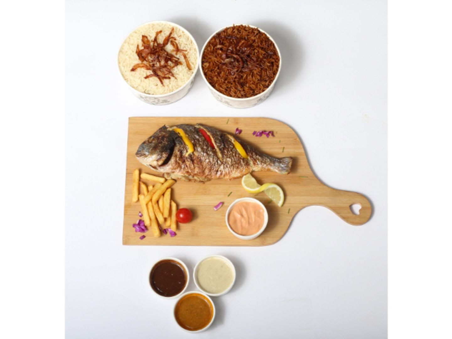 Oven Grilled Sea Bream Meal