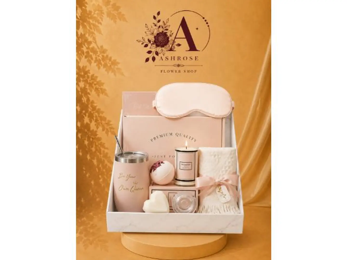 Ashrose Luxury Relaxation Gift Box Self Care & Comfort Collection