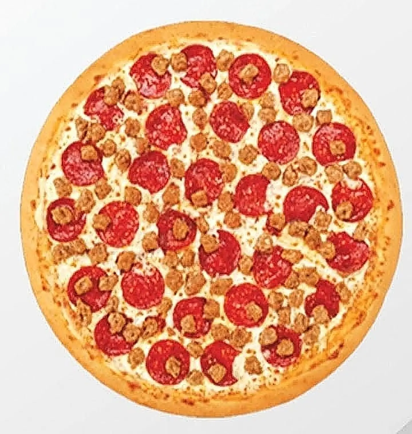 Pepperoni Pizza With Beef