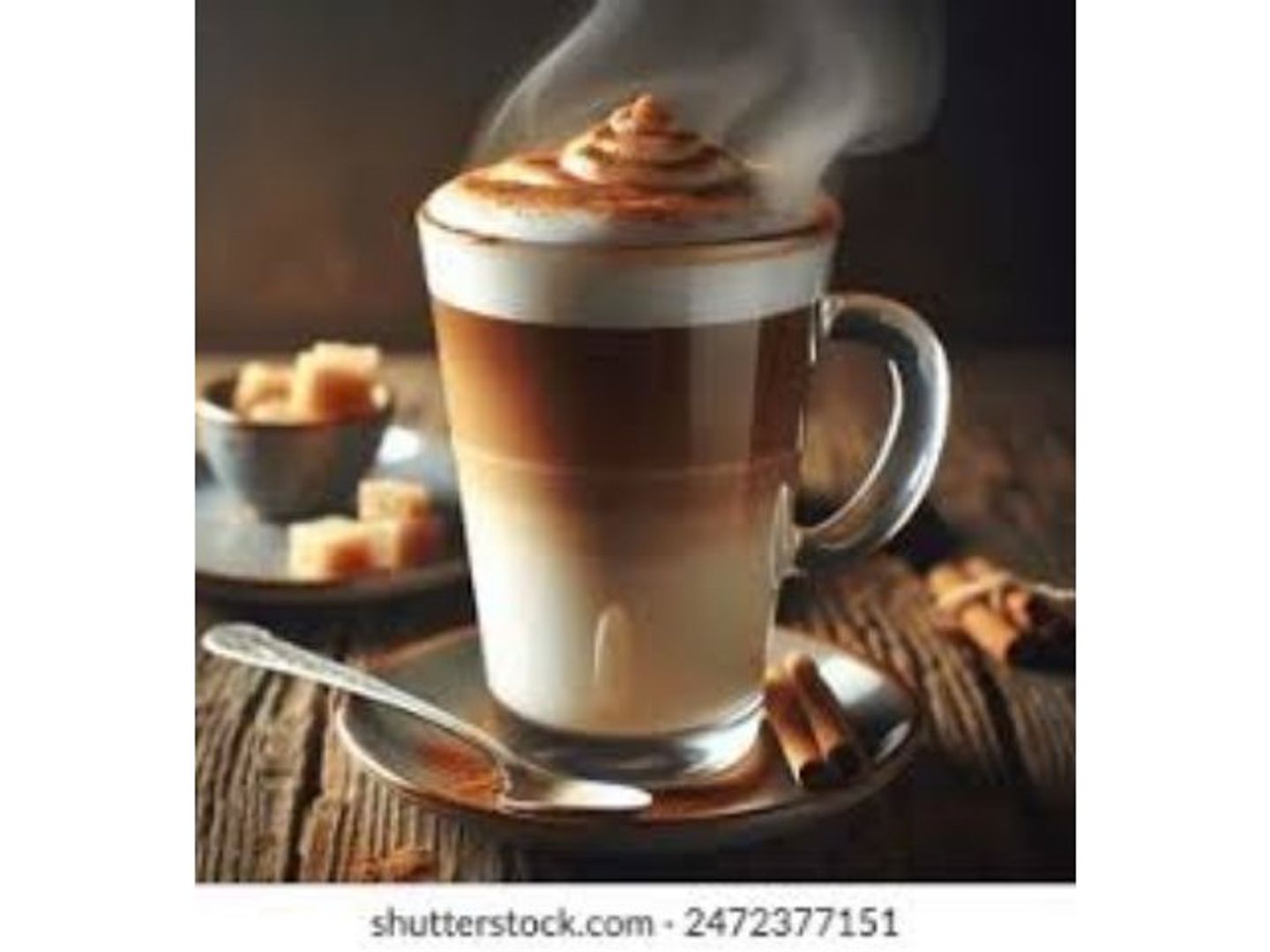 لاتيه اسباني حجم صغير
