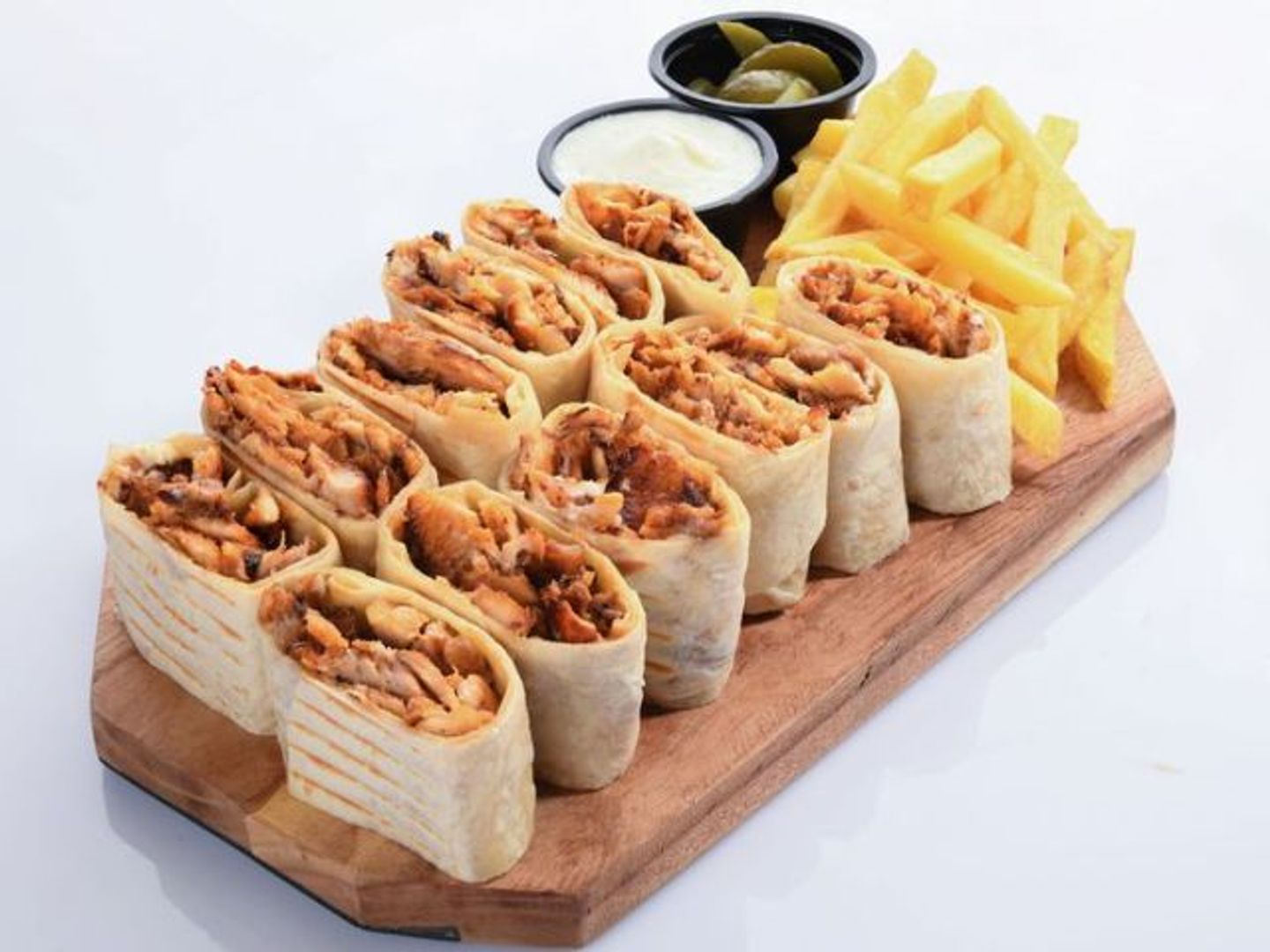 Arabic Chicken Shawarma With Cheese