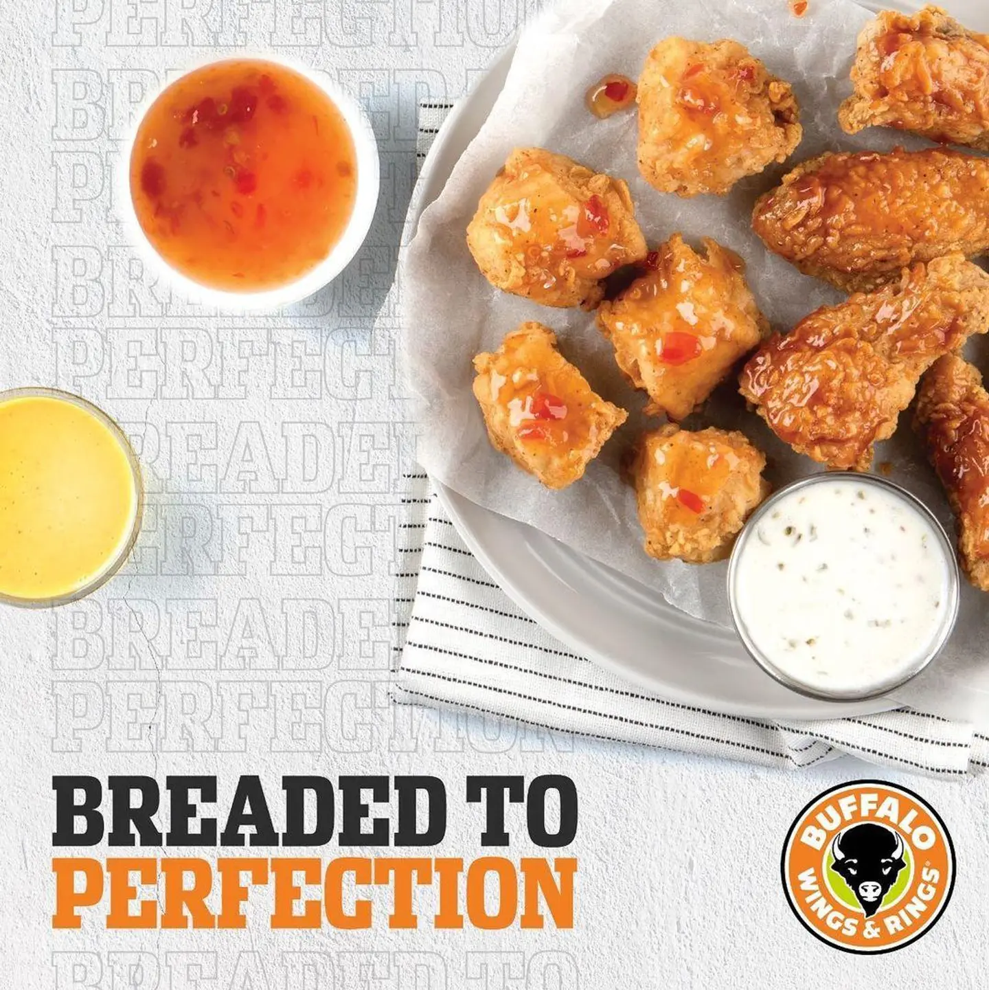 Boneless 5 Pieces Wings Frenzy