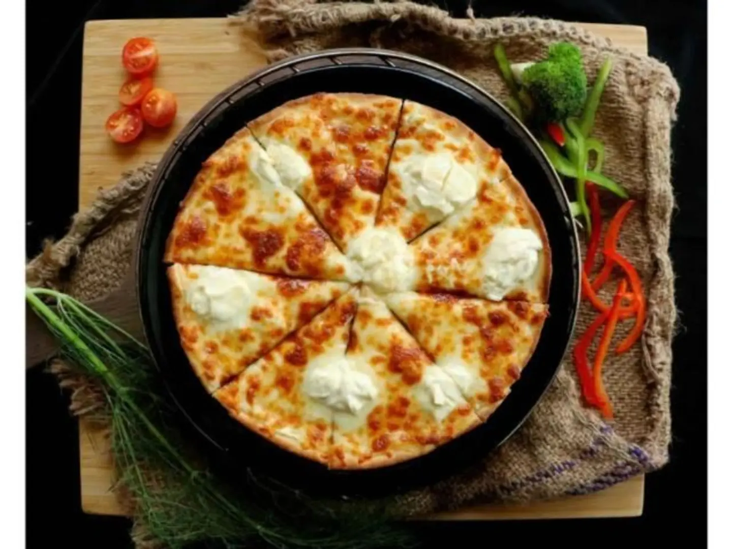 فطيرة عش البلبل صغير