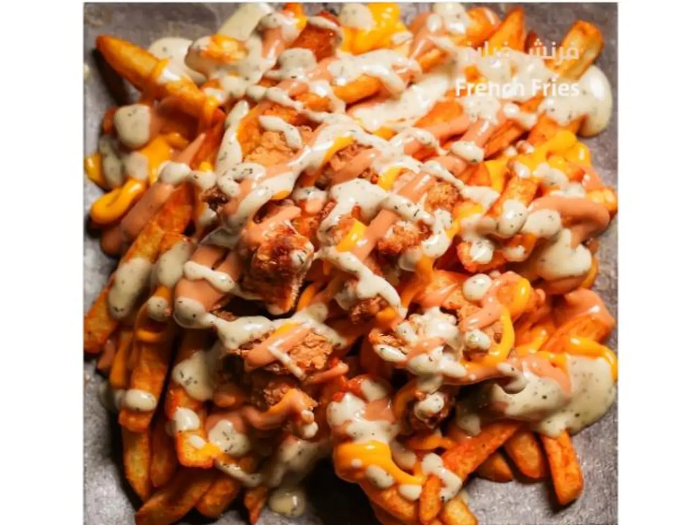 Potatoes With Chicken And Cheese