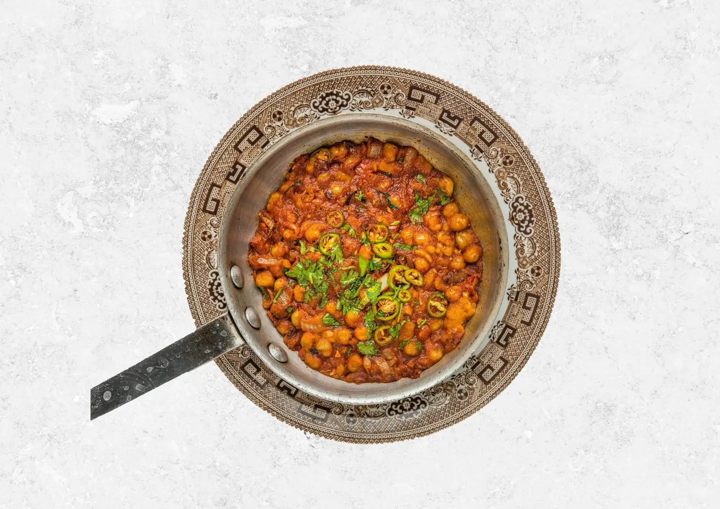 صحن فاصوليا سادة