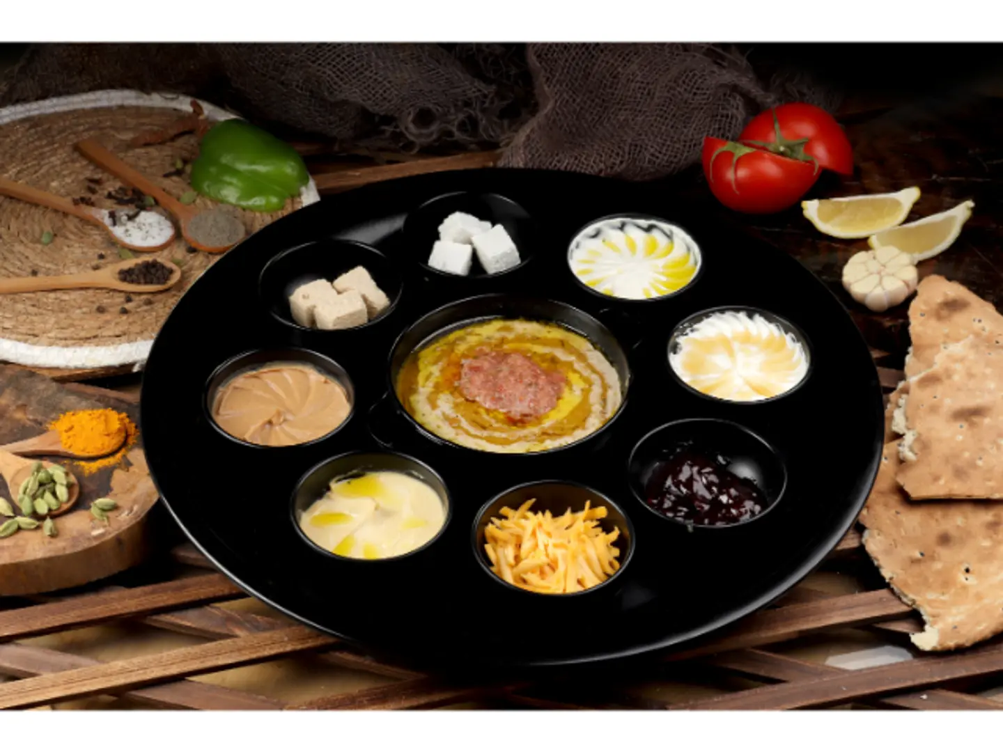 Assorted Oriental Breakfast