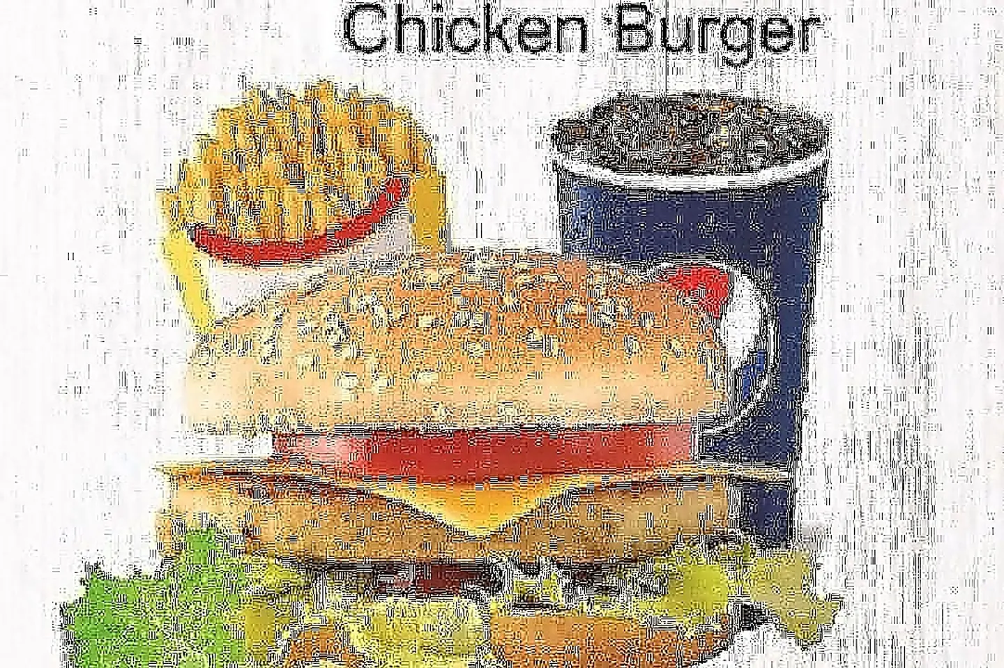 Meal Chicken Burger