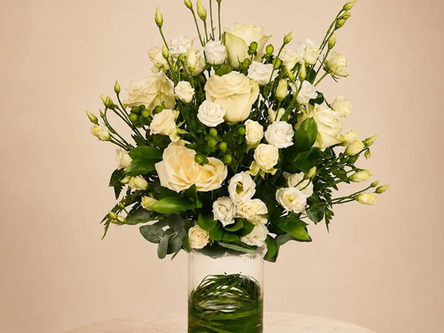 White Luxury Bloom Vase