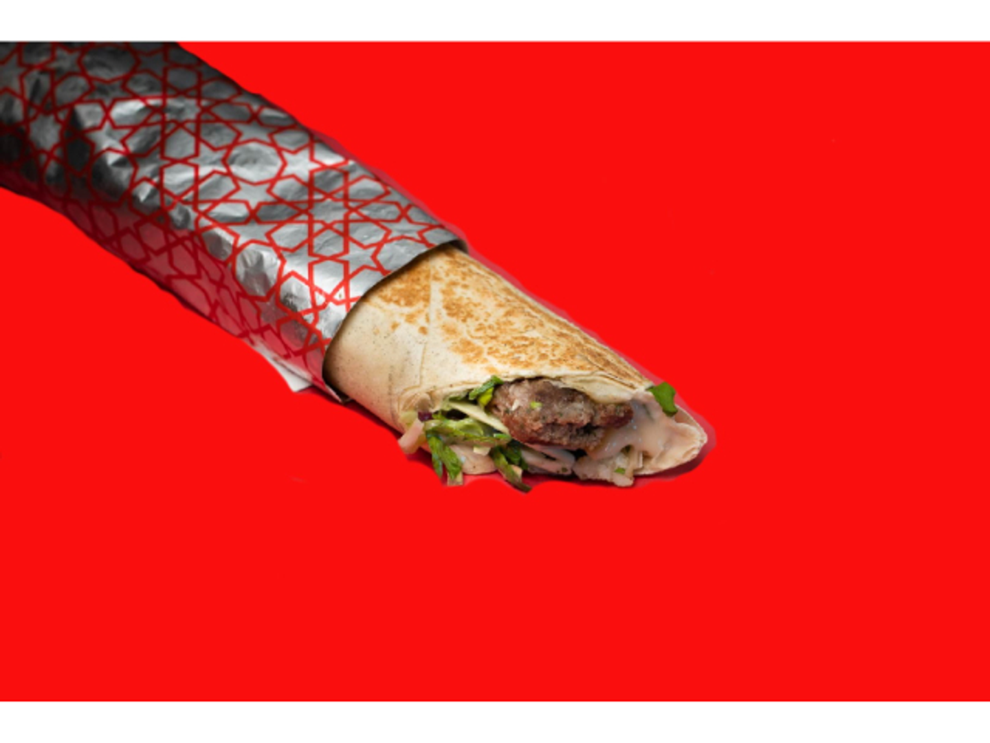 ساندوتش كباب لحم