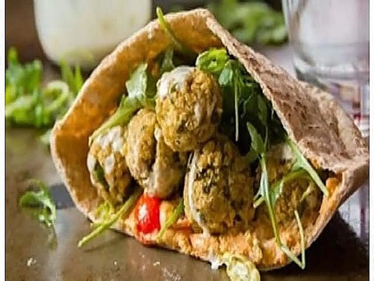Spicy Stuffed Falafel
