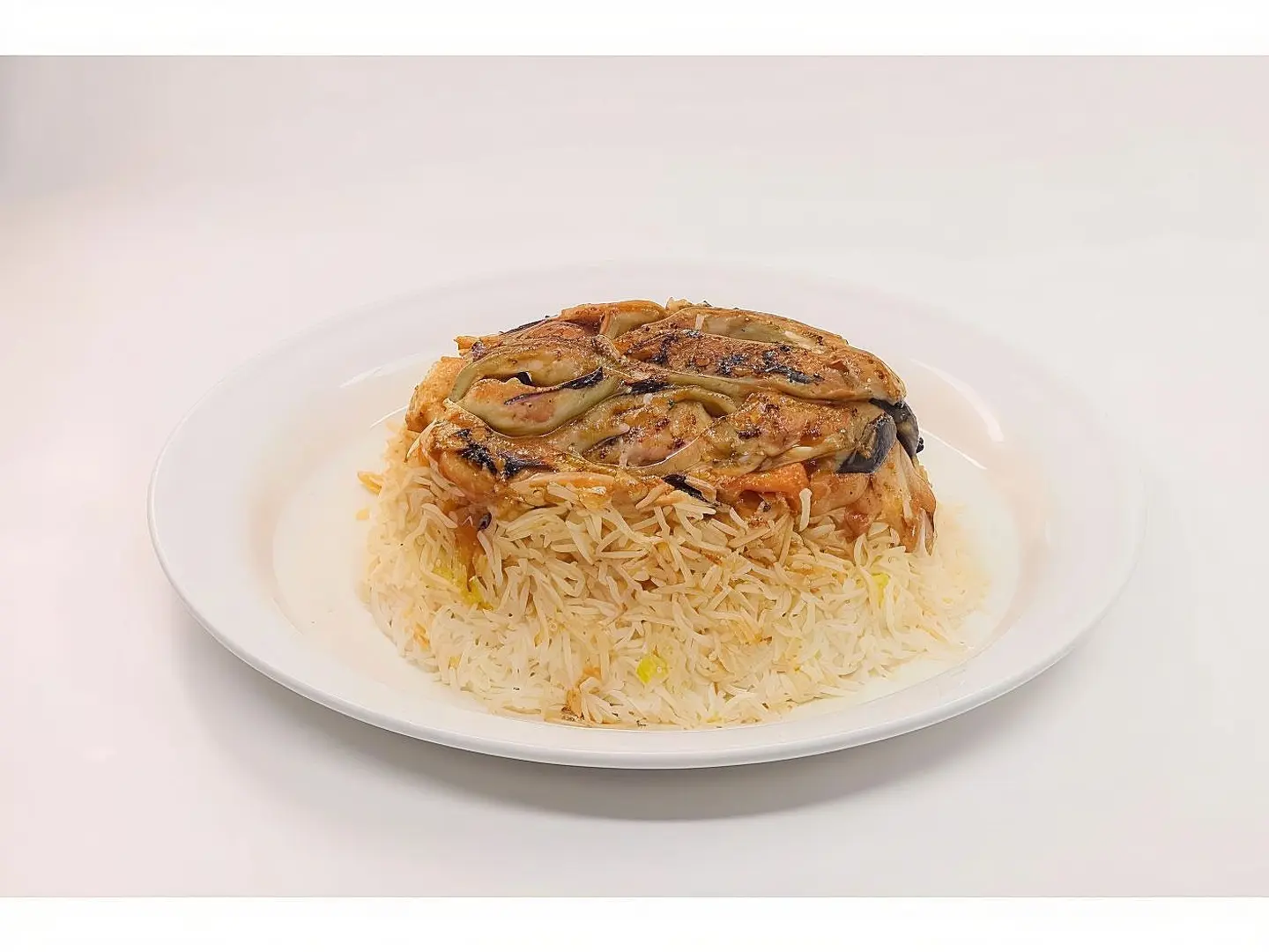 نصف مقلوبة دجاج
