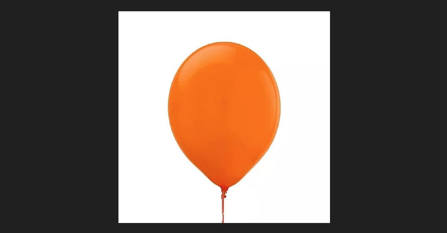 Orange  Balloon