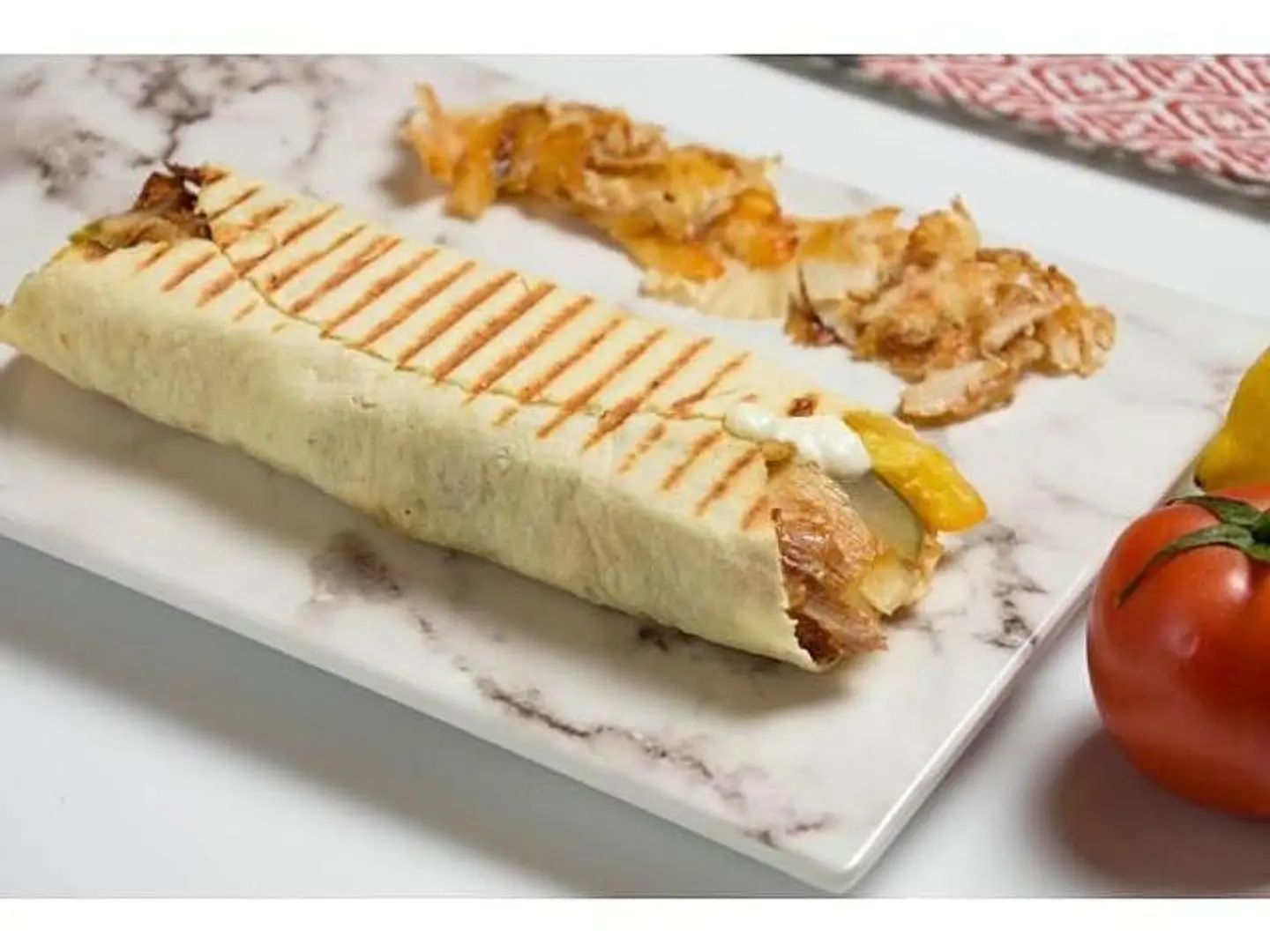 Chicken Tortilla Saroukh Shawarma