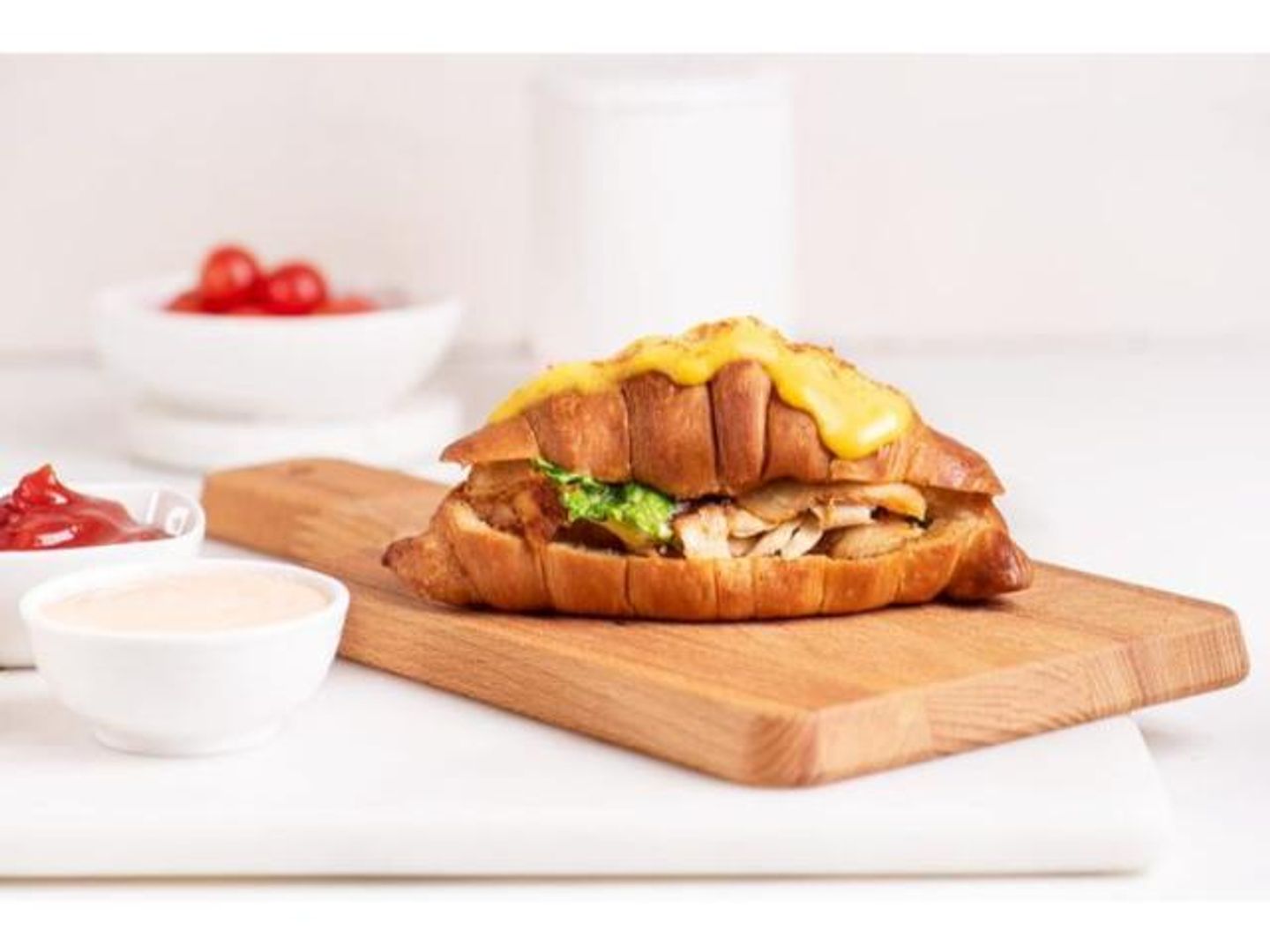 Chicken Shawarma Croissant