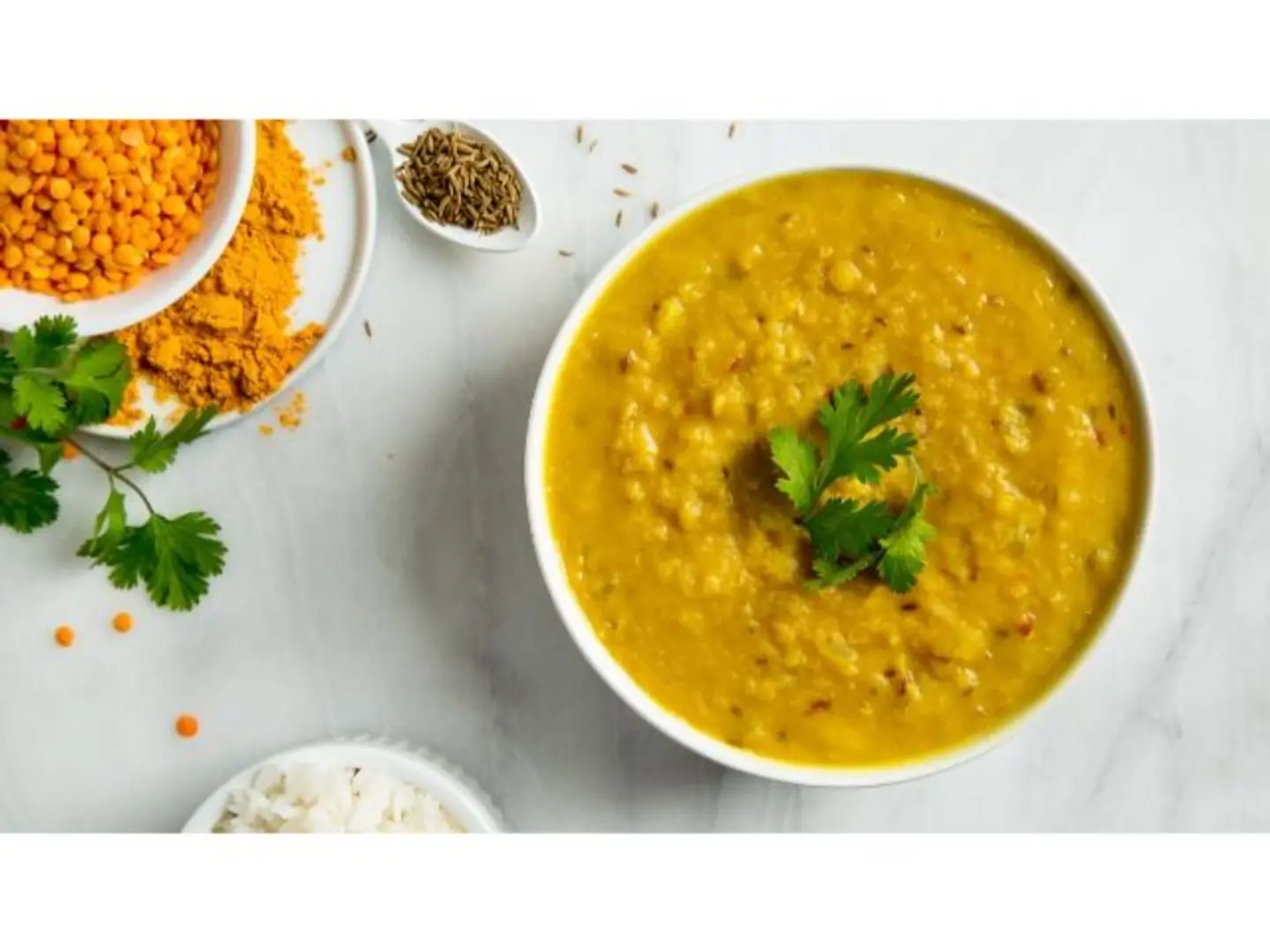 عدس باكستاني وسط