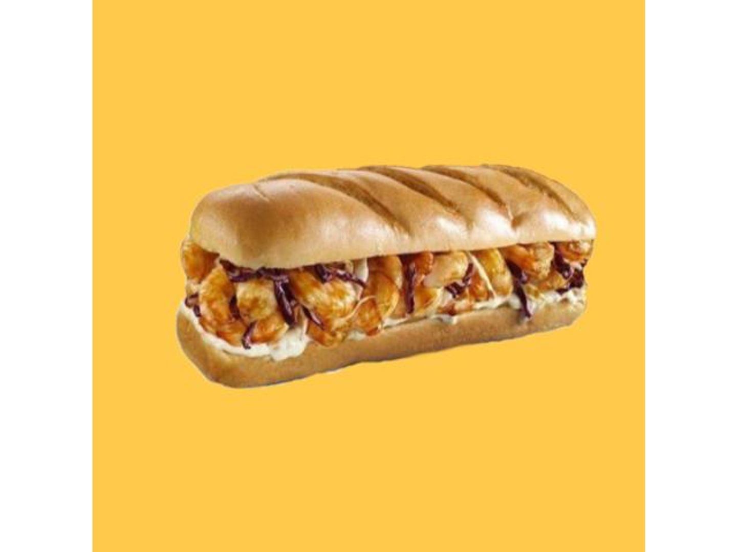 Grilled Shrimps Sandwich