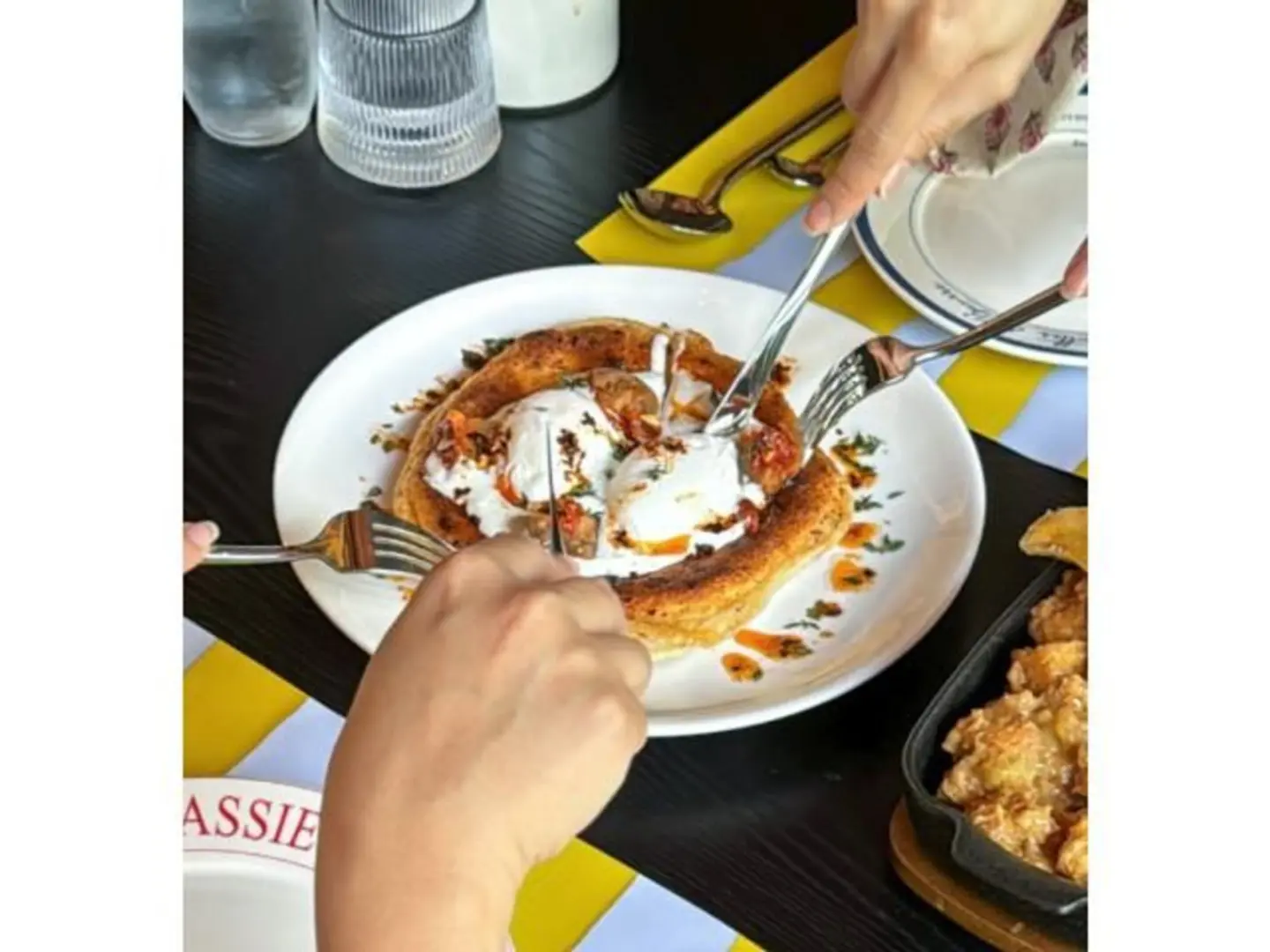 بيض على الطريقة التركية