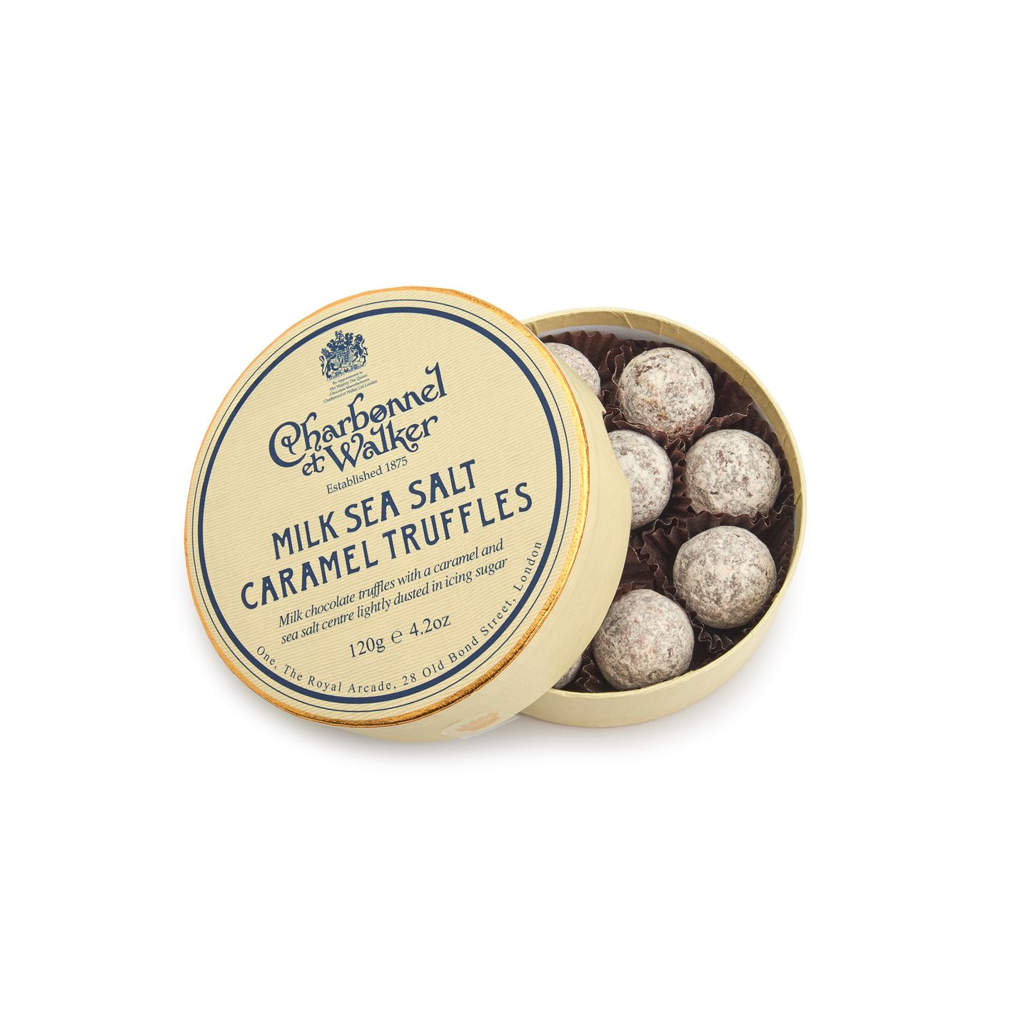 Milk Sea Salt Caramel Truffles 120g