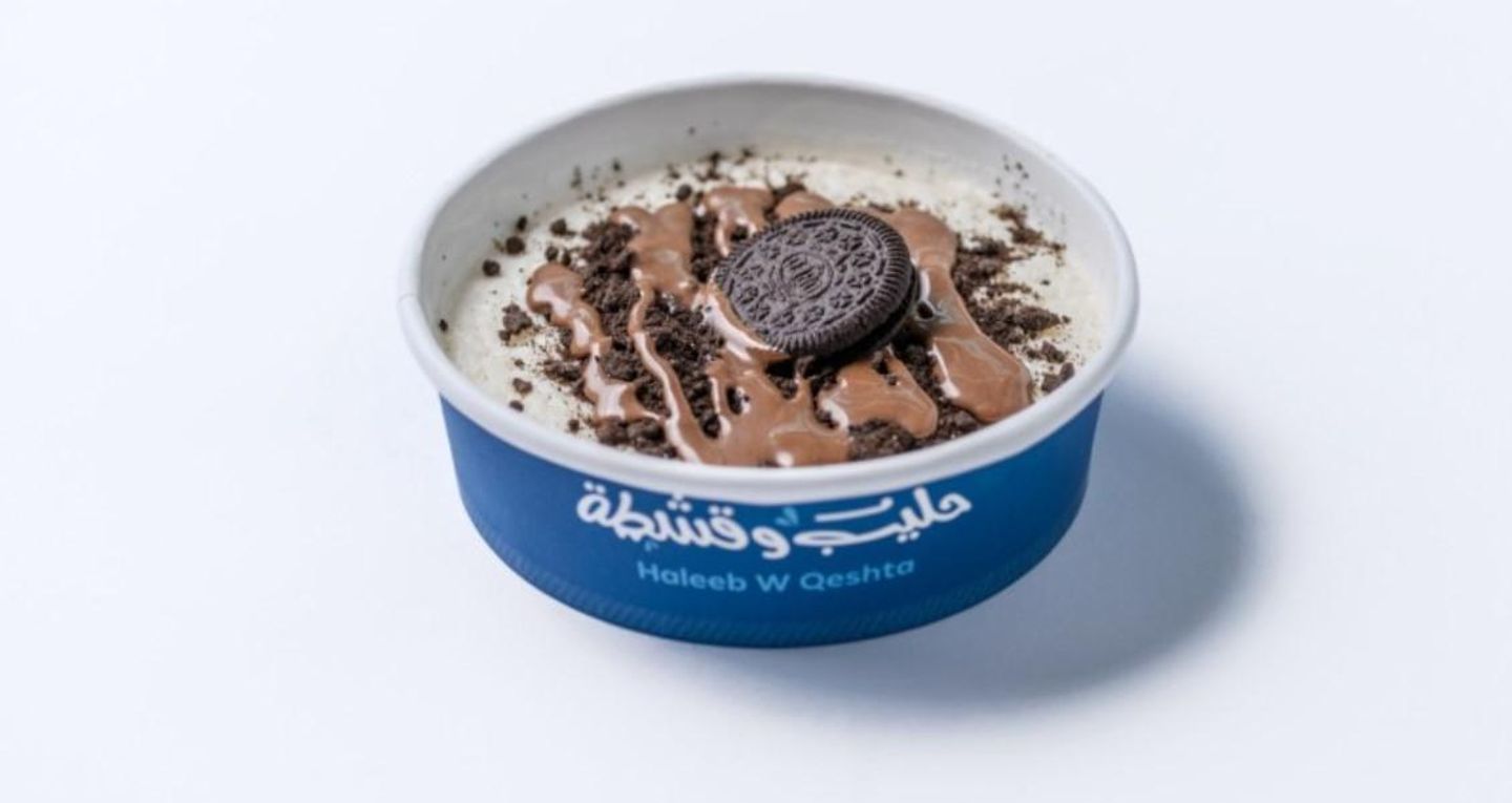 أرز بحليب بالأوريو