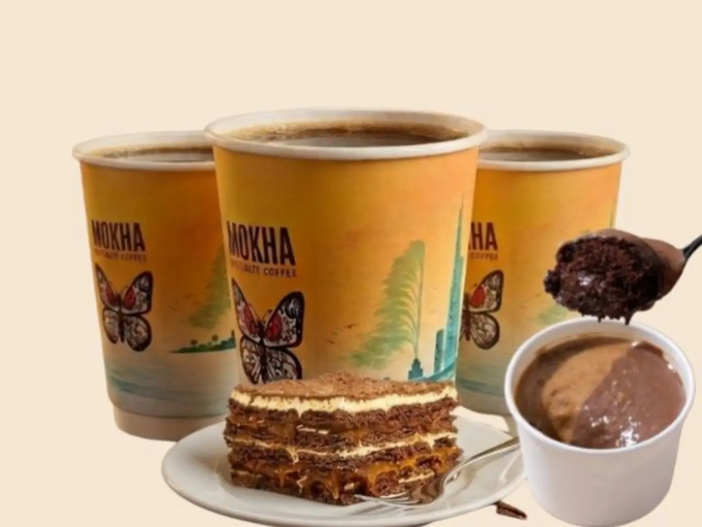 3 Coffee Of The Day, Dolotchi, And Pecan Pudding Combo