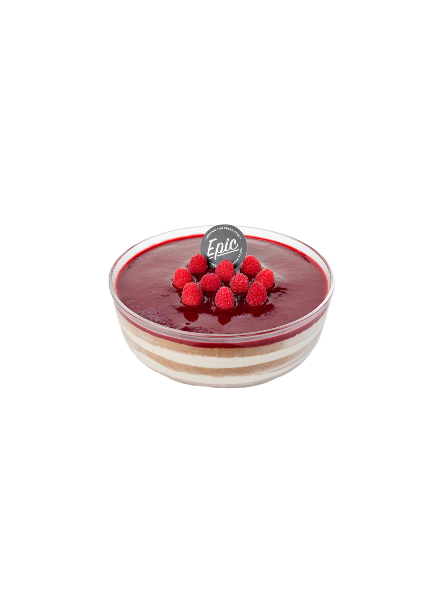 Raspberry Biscuit Cake
