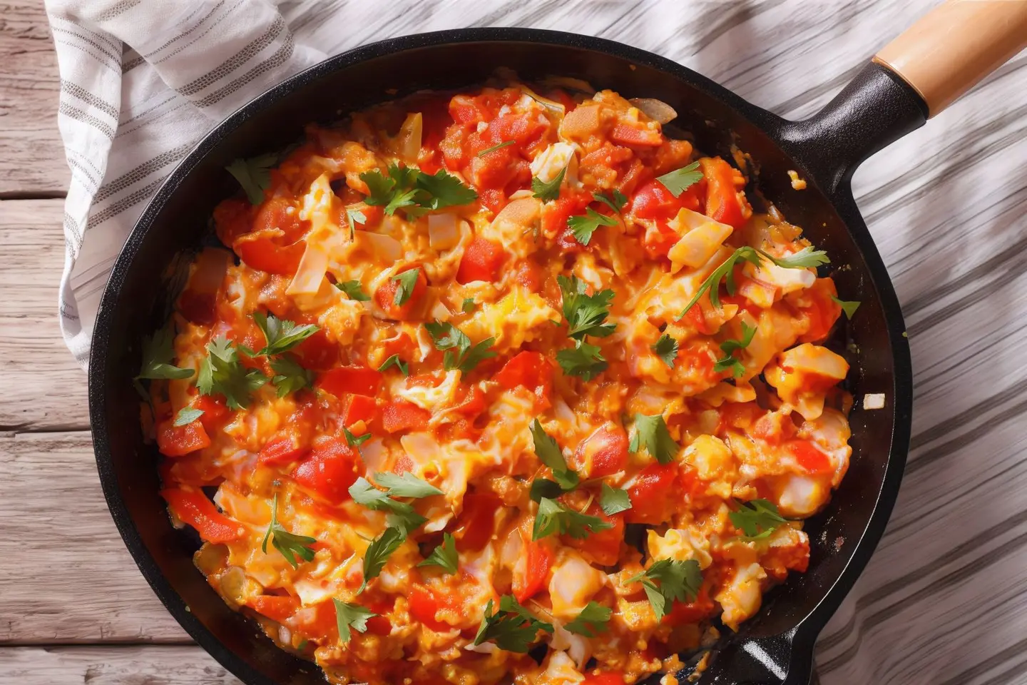 Shakshuka With Cheese