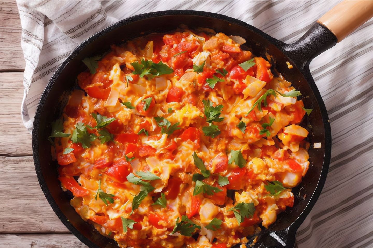 Shakshuka With Cheese
