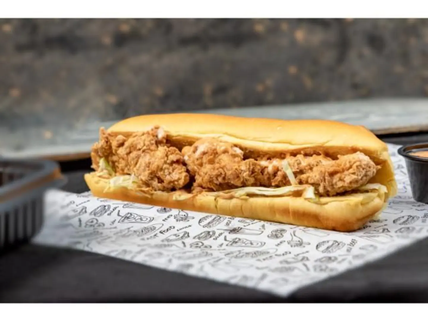 ساندوتش زنجر تركي