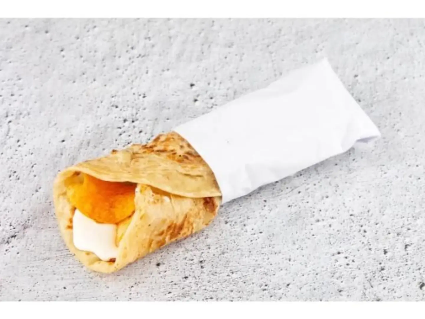 Chapati With Cheese And Chips