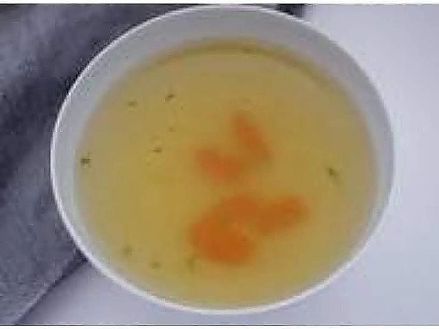 شوربة صافية بالخضار دجاج