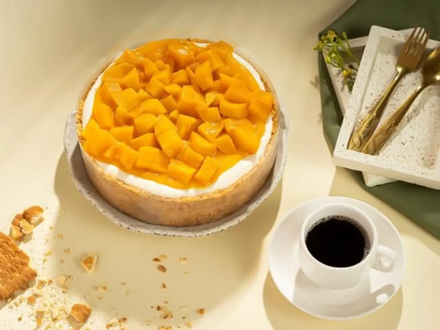 تشيز كيك مانجو - 4-5 أشخاص