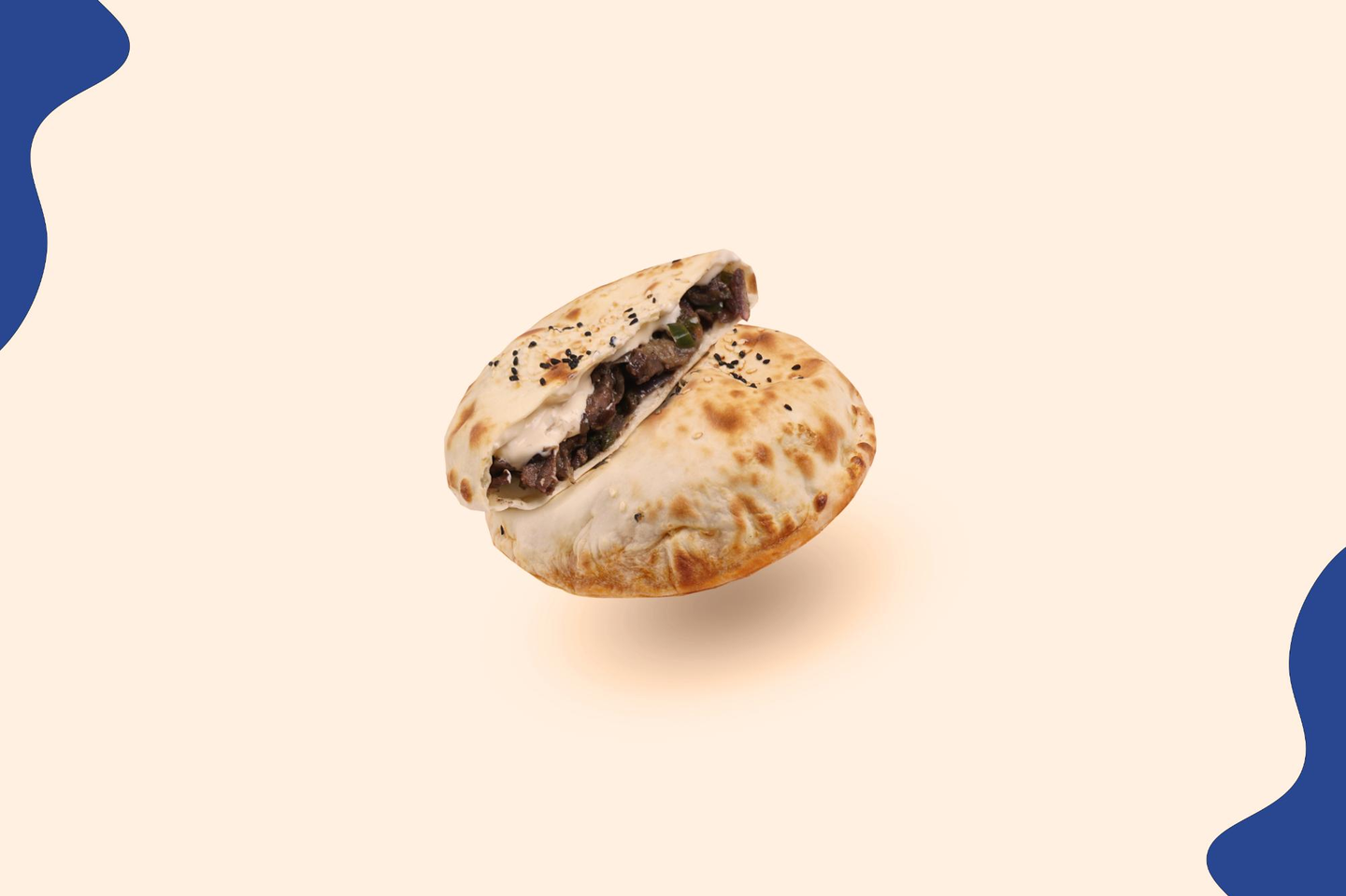 فطيرة كبدة طازج