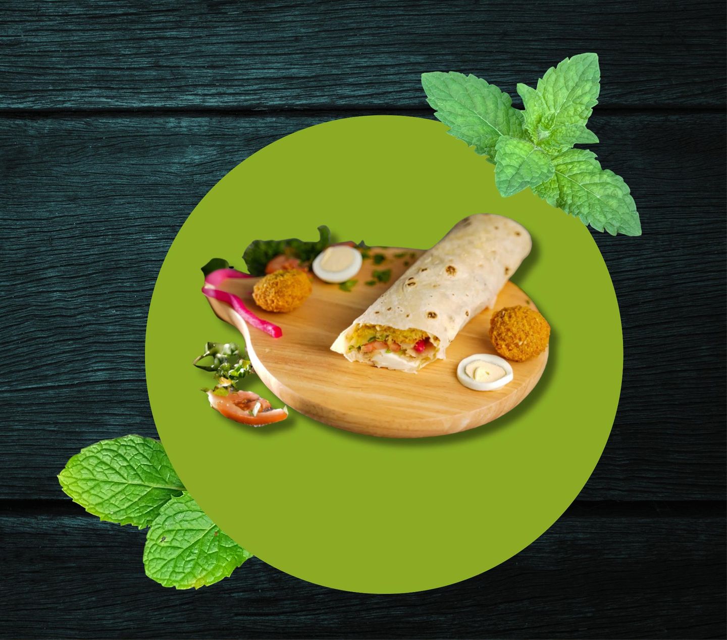 Falafel With Egg