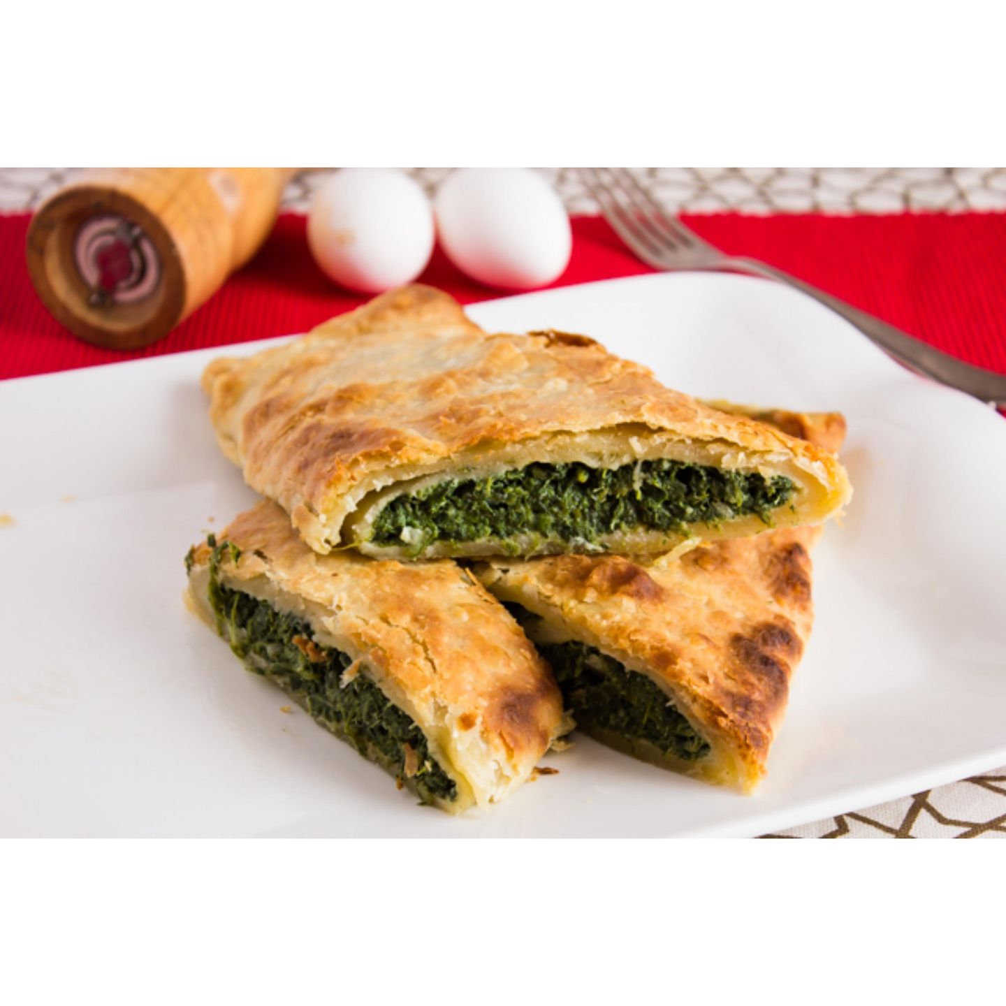 فطيرة سبانخ بيض