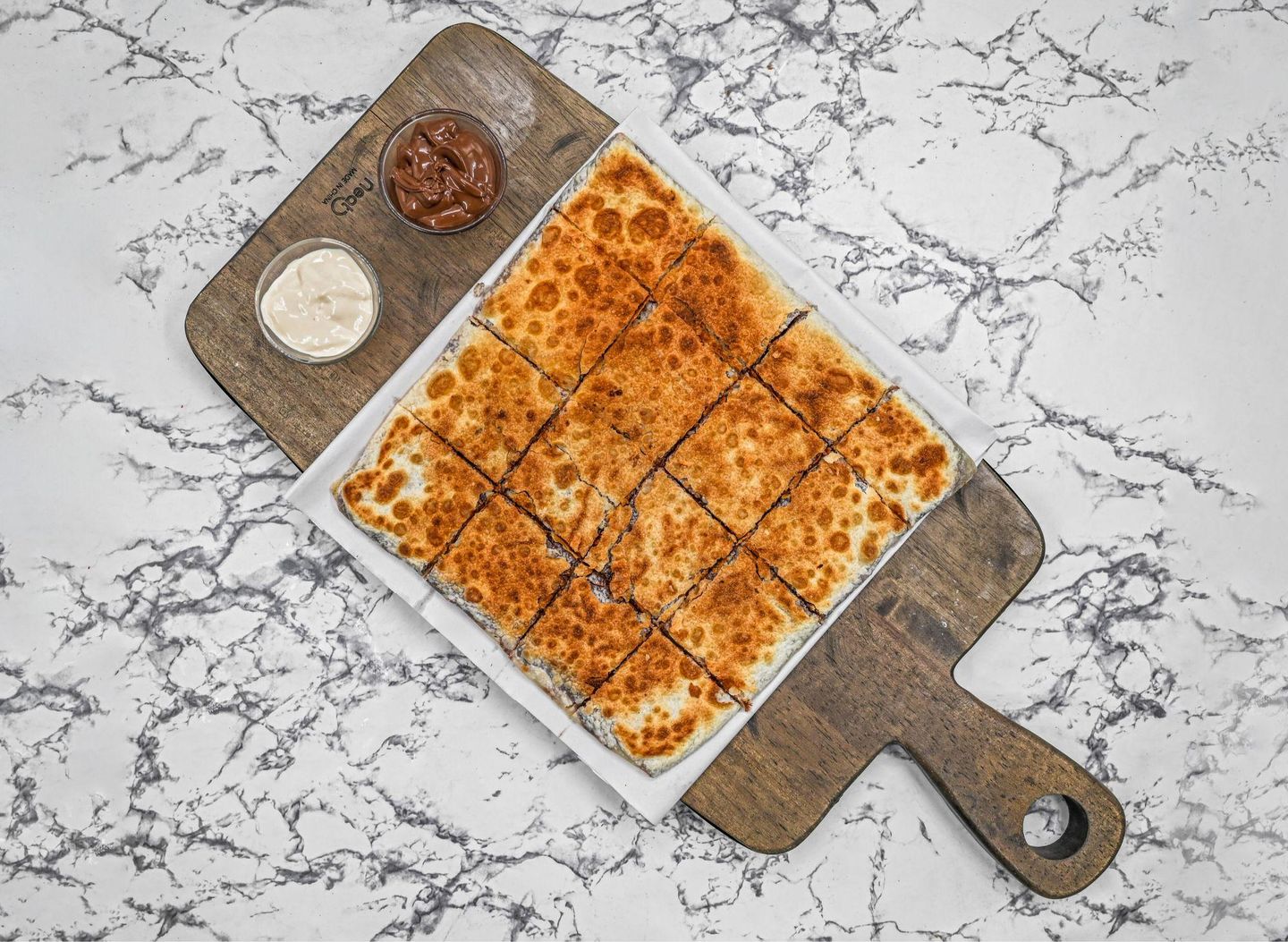 قشطة مع النوتيلا